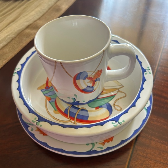 Tiffany and co Tiffany seashore 3 piece child’s set - Picture 1 of 5